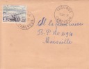 Cameroun,Mfoundi,Yaoundé Le 08/12/1956 > France,colonies,lettre,po Nt Sur Le Wouri à Douala,15f N°301 - Brieven En Documenten