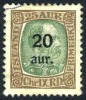 Iceland #132 Used 20a Surcharge On 25a From 1921 - Used Stamps