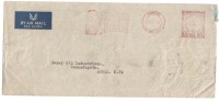 Meter "Boilers....."  Chemicals, Chemisrty,, Science, Great Britain To India 1956 Airmail Cover - Chemistry