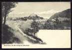 CPA  PRECURSEUR- SUISSE : SAINT-CERGUES - VUE GENERALE DU VILLAGE EN 1900- CHEMIN D'ARRIVÉE - Saint-Cergue