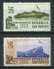 1952 S.Marino-Rilievo Fotogrammetrico Serie Linguellata* - Luchtpost