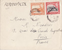 4289# CHYPRE Y&T N° 137 + 138C / LETTRE Obl NICOSIA CYPRUS 1952 Pour PARIS - Autres & Non Classés