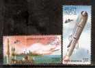 India 2008 Brahmos Cruise Missile Fighter Air Craft Military Weapon Arm & Ammunition MNH - Luchtballons