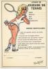 LICENCE  DE TENNIS - Tennis