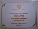 SAN MARINO - ANNO 1989 - DITTICO FORMULA UNO  LIRE 500 + 1000  In ARGENTO FONDO SPECCHIO In CONFEZIONE ORIGINALE - San Marino