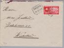 Heimat TG Sulgen 1940-09-30 Bahnstations-O Brief Nach Winterthur - Cartas & Documentos