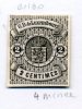 4 Neuf Mais Aminci    Sans Gomme Cote 130 E        TRES BEAU D´ASPECT - 1859-1880 Coat Of Arms