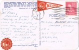 1109. Postal RALEIGH (Borth Carolina)  1952. Label, Cinderella, Viñeta - Briefe U. Dokumente