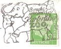 Karlsruhe Festplatz Mit Schwarzwaldhalle Stempel Besucht Uns Im Zoo - Karlsruhe