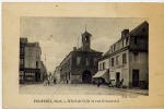 Formerie -  (oise) -    Hôtel De Ville Et Rue Grumesnil - Formerie