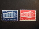 NETHERLANDS  NVPH 925/26     CEPT    MNH **     Q14-035 - 1969