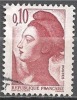 1 W Valeur Oblitérée, Used - FRANCE -  YT Nr 2179 - Liberté De Gandon * 1982 - N° 7777-66 - 1982-1990 Liberté (Gandon)