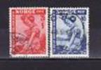 Norvege 1950 - Yv.no.320-1 Obliteres,serie Complete - Usados