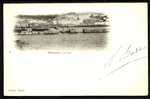 CPA  PRECURSEUR- ALGÉRIE- MOSTAGANEM- LE PORT EN GROS PLAN- DIGUE- BATEAUX- ANIMATION - Mostaganem