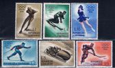 RSM San Marino 1955 Mi 535-40 Mnh Wintersport - Neufs