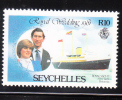 Seychelles 1981 Prince Charles And Lady Diana 10r MNH - Seychellen (1976-...)