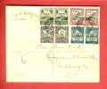 SWA 1938 Last Day Cover 172-179 With Address - Namibia (1990- ...)