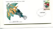 Grenada 1978. Jacobin Hummingbird. Florisuga Mellivora. Witnekkolibrie. Trochilidae. Fdc WWF. Fauna Nature. New! - Colibríes