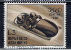 RSM San Marino 1955 Mi 537 Mnh Wintersport - Unused Stamps