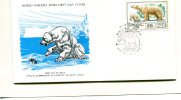 Noyta 1977 CCCP. Soviet Union.Ours Blanc. Polar Bear. IJsbeer. Thalarctor Maritimus. Fdc WWF Fauna Nature  New! - Osos