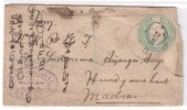 India Uprated Registered Cover, Edward Half Anna + Two Annas, Postal Stationery Used 1910, CDS Quillon - 1902-11 Roi Edouard VII