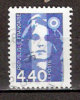 Timbre France Y&T N°2822 (1) Obl. Marianne Du Bicentenaire. 4 F. 40. Bleu. Cote 0.65 € - 1989-1996 Marianne Du Bicentenaire