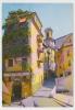 (RECTO/VERSO) NICE - UN COIN DE LA VIEILLE VILLE - LA RUE SAINT AUGUSTE ET LE CLOCHER DE ST AUGUSTIN - Life In The Old Town (Vieux Nice)