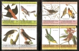 Grenadines Of St. Vincent  - Union Island 1985 J. Audubon's Birds Paintings Sc 186-89 8v MNH # 1381 - Spechten En Klimvogels