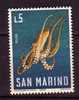 Y7206 - SAN MARINO Ss N°725 - SAINT-MARIN Yv N°680 ** POISSONS - Nuevos