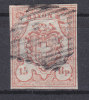 Nr 10, Michel = 650 € (X13763) - 1843-1852 Poste Federali E Cantonali