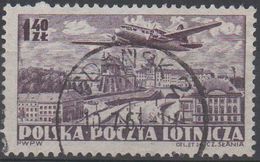 POLOGNE PA N°30__OBL VOIR SCAN - Used Stamps