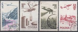 POLOGNE  PA N°55/58__OBL VOIR SCAN - Gebruikt