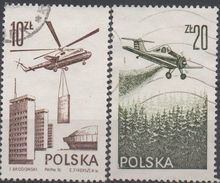 POLOGNE  PA N°56/57__OBL VOIR SCAN - Used Stamps