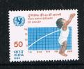 INDIA  40 JAAR UNICEF  1986 ** - UNICEF