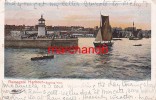 ROYAUME UNI RAMSGATE HARBOUR EVENING VIEW Editeur Autochrom - Ramsgate