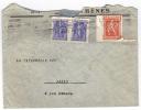 Timbres GRECE 1925 3 (Banque D'Athenes) Pour La FRANCE - Lettres & Documents