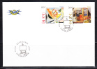 Iceland FDC Scott #836-37 Paintings - FDC