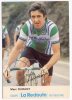 Cyclisme. Marc DURANT. Equipe La Redoute Motobecane. Véritable Autographe. - Radsport