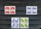 1991  HOTELS ET AUBERGES ( 1 ) MICHEL= 4667-4670 FULL ( RARE USED ) - Used Stamps