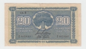 FINLAND  20 Markkaa 1945 VF++ CRISPY P 86 - Finland