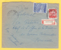 763+771 Op Brief Aangetekend Met Stempel MORIALME  (VK) - 1948 Exportación