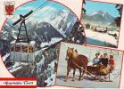 300ze: Tirol Gelaufene AK 1984, Seilbahnansicht Mayrhofen Im Zillertal - Kabelbanen
