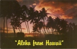 Carte Postale,hawaï, Bonjour, Aloha - Other & Unclassified