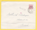 851 Op Brief Ontwaard Met DIAMANTstempel Met Naamstempel SERSKAMP (Griffe D´Origine )(VK) - Linear Postmarks