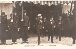 CARTE PHOTO ALPHONSE XIII A CHALONS LA TENTE ROYALE   (PERSONNAGES) REF 22292 - Recepties