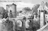 CPA Illustrée Par Robida.Chateau De Chinon. - Robida