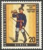 BL0014 Berlin1957 Postal Mail 1v  MNH - Ungebraucht