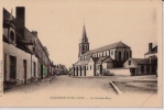FRANCE:OUZOUER SUR LOIRE (Loiret 45):. ~1900:La Grande-Rue.Bon état.Non écrite. - Ouzouer Sur Loire
