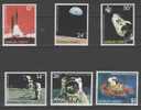 SAMOA - 1979 - 10 ANS APOLLO 11 YT 440/445 MI 407/412 ** - Oceania