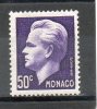 MONACO  50c Violet 1950-51 N°344 - Andere & Zonder Classificatie